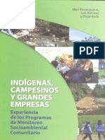 Indigenas Campesinos y Gandes Empresas Marcc Dourojeanni, Luis Ramírez y Oscar Rada-ProNaturaleza