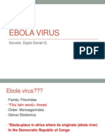 Ebola Virus: Sorveto, Dayle Daniel G