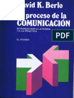 El Proceso de La Comunicacion David K Berlo 301 1 B 514