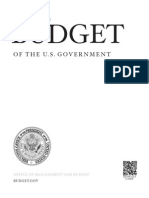 White House Budget Proposal and Appendix