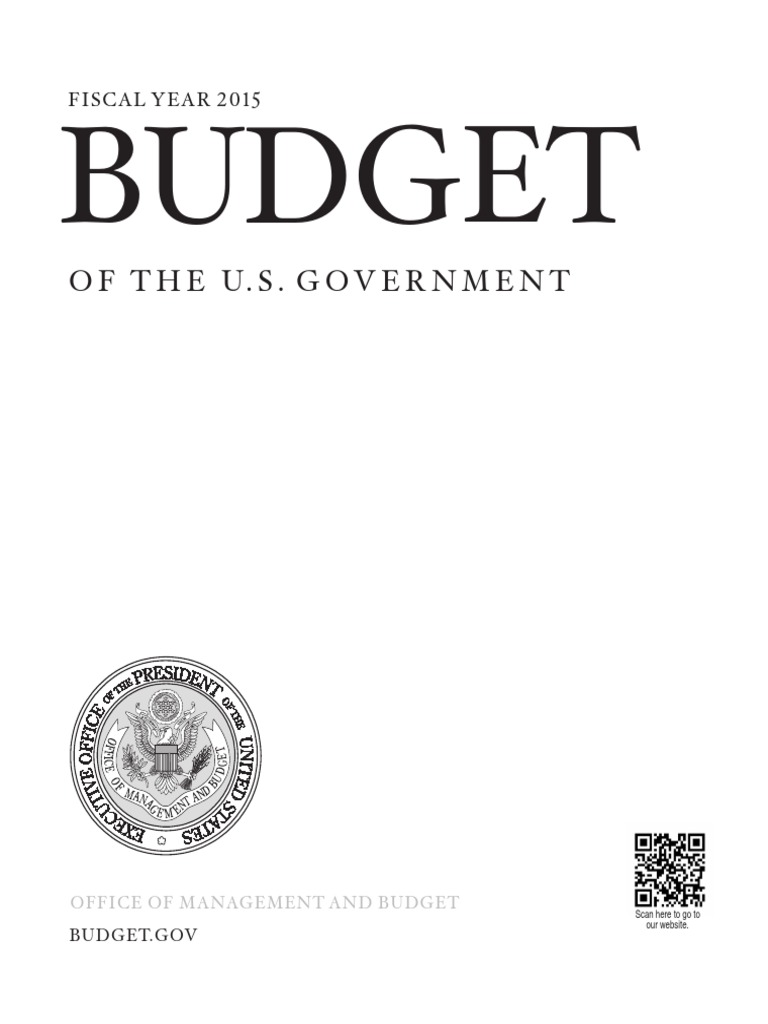 White House Budget Proposal and Appendix PDF