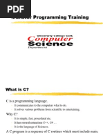 Munster Programming Training