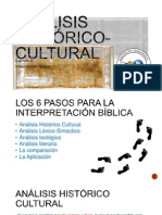 Análisis Histórico-Cultural