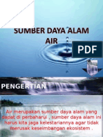 SUMBER DAYA ALAM (Air)