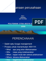 Perencanaan Perusahaan