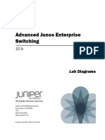 Advanced Junos Enterprise Switching: Lab Diagrams