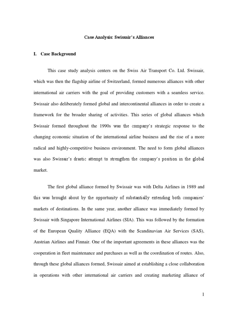 Swissair groupthink image