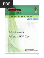 Download Tutorial Memulai Aplikasi SAKPA 2014 by Denny Rico Suryanto SN210519441 doc pdf