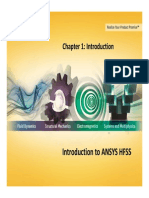 Chapter 1: Introduction: Introduction To ANSYS HFSS