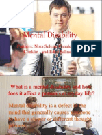 Mental Disability