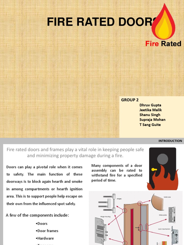 Fire Rated Door Final PDF Door Wall