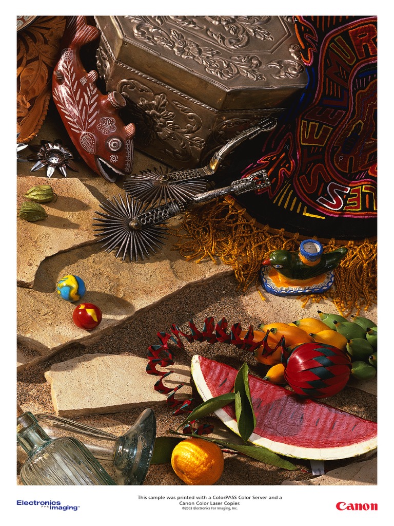 This Sample Was Printed With A Colorpass Color Server and A Canon Color ...