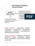 Bahan Ajar (Minggu Ke 3) Taksonomi Bloom