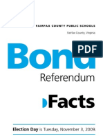 2009 Bond Referendum Facts