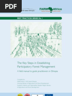 Download FARM-Africa Best Practice The Key Steps in Establishing Participatory Forest Management - A field manual to guide practitioners in Ethiopia by FARMAfrica SN21053819 doc pdf