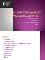 Embedded Zero Tree Wavelet Coding