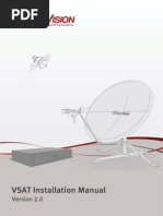 Download SkyVision VSAT Installation Manual Version 1 by GIGsanton SN210541280 doc pdf