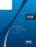 Estatutos de La Fifa A Junio de 2013