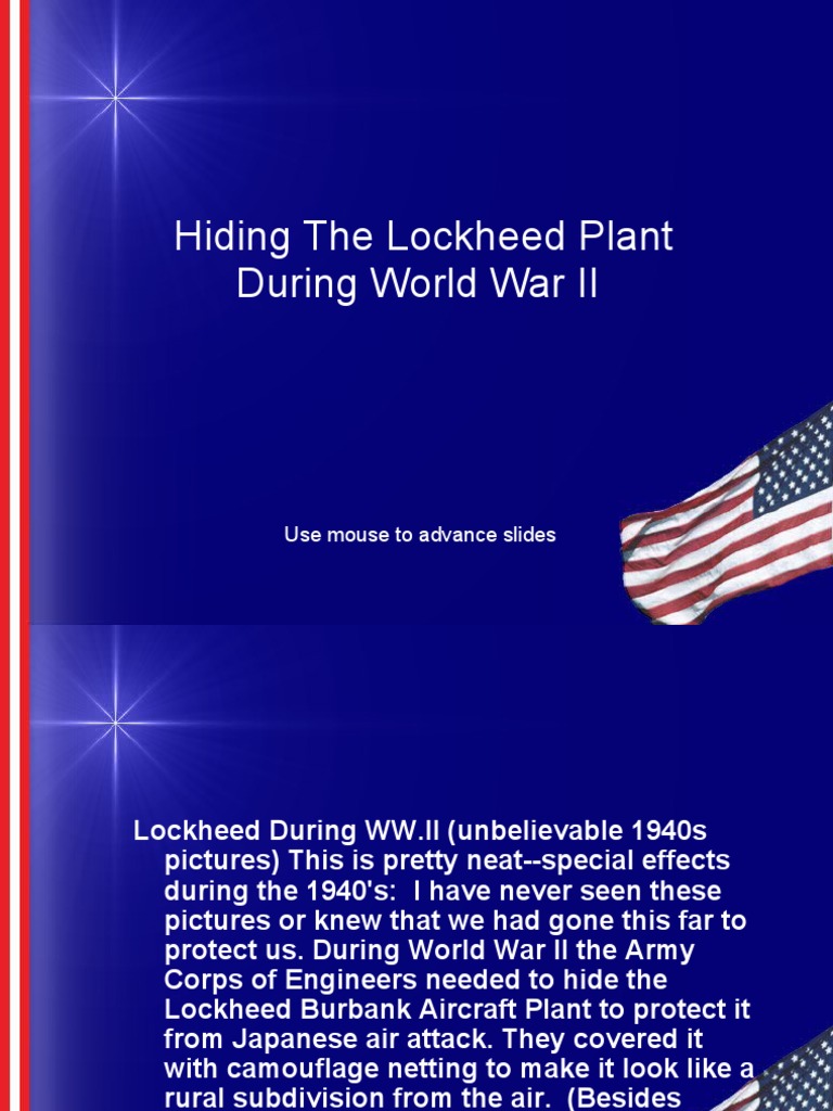 Camouflage of Lockheed Plant in WWII | PDF | History