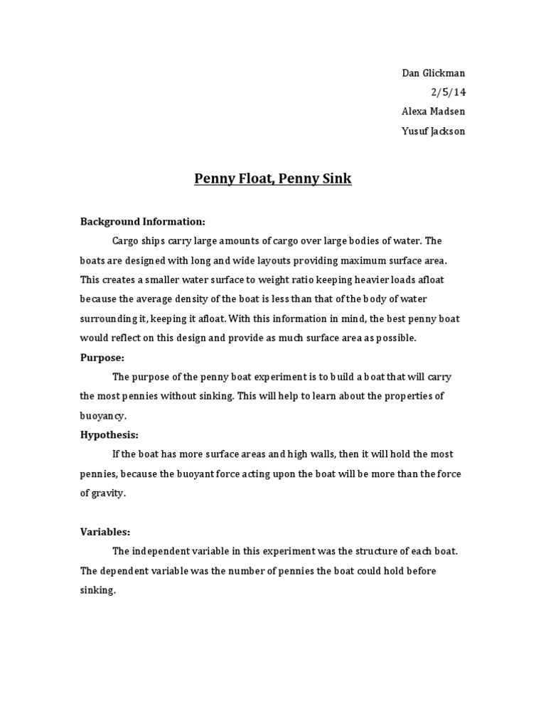 Lab report example image