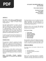 Download GO KART Design Reportpdf by Prashant Tiwari SN210560529 doc pdf