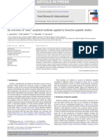 2 ..Analytical Methods Applied in Bioactive Peptide Studies