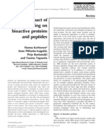 Impact of Processing on Bioactive Peptides