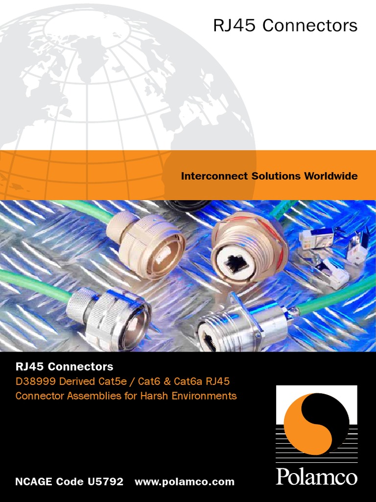 Polamco 38999 RJ45 Connectors | PDF