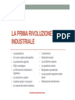 La Prima Rivoluzione Industriale