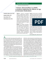 Gray Mattervolume Abnormalitiesin Adhd: Voxel-Based Meta-Analysisexploring The Effectsofage and Stimulantmedication