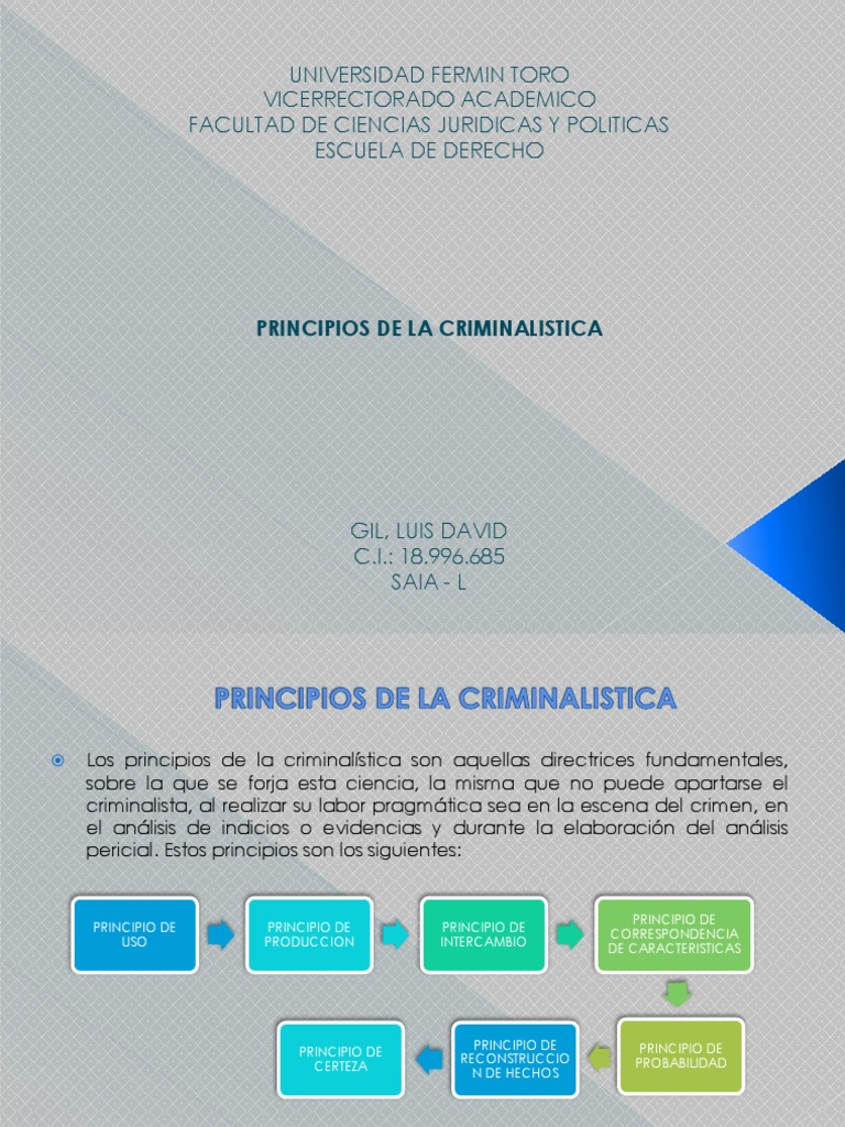 Principios Fundamentales de Criminalística | PDF | Probabilidad | Science