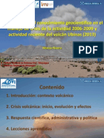 Ubinas 2013-Foro Peligros Geológicos