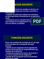 Función Docente