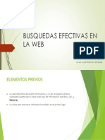 Busquedas Efectivas en La Web