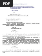 Conv Cu Letonia- Penala