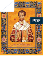 Liturgy of St. John (Eliz. English) - Byz. notation (first 100 pages)