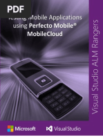 Testing Mobile Applications Using Perfecto Mobile MobileCloud V2