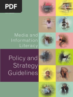 UNESCO: Media and Informational Literacy Policy and Strategy Guidelines