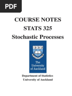 Stochastic Processes ActSci