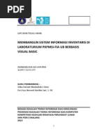 Download Laporan Tugas Akhir Jurusan RPL SMK PGRI 03 Malang by adi_saputra28 SN210632731 doc pdf