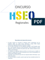 Concurso HSEQ Regionales