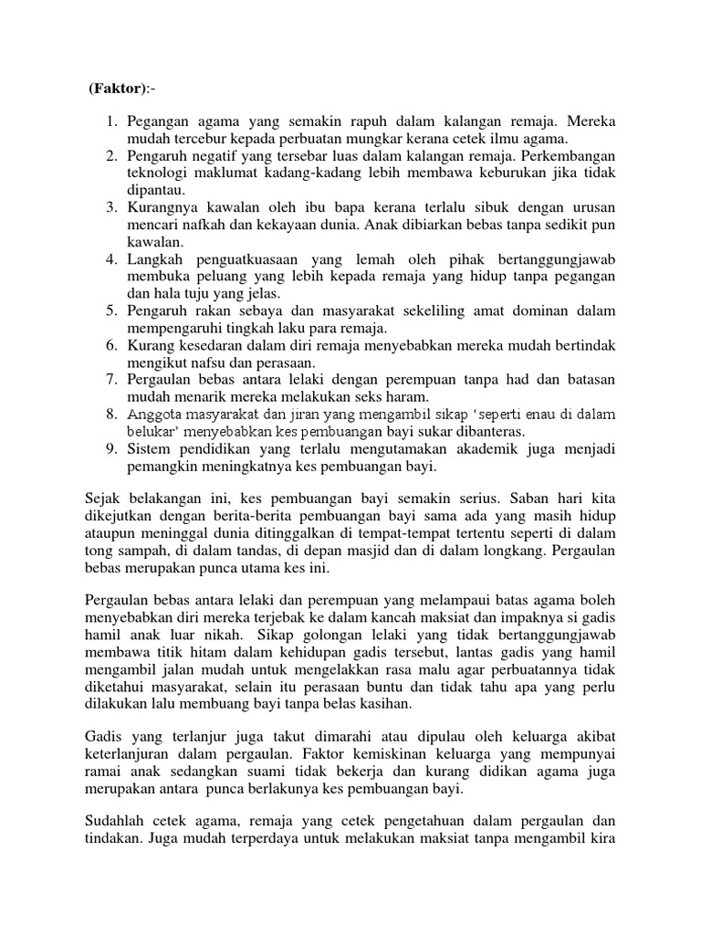 Isu Pembuangan Bayi  PDF