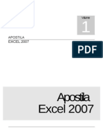 Apostila Excel 2007