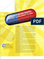 Design for Six Sigma - A Potent Supplement to QbD