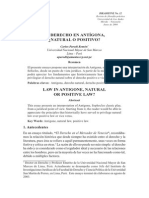 El Derecho en Antígona -Natural o Positivo-.pdf