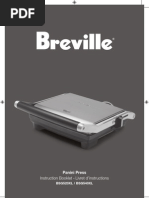 Download Breville BSG520-540XL Manual by Breville SN21067096 doc pdf