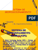 GPS Sistema Geoposicionamiento