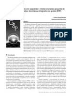 Atualização tecnológica em pequenas e médias empresas - proposta de roteiro para aquissiçao de sistemas integrados de gestao (ERP)