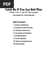 Download catch me if you can unit plan  final rd pdf by api-238206331 SN210674541 doc pdf