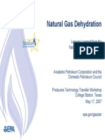 8-Dehydrations Study Glycol vs Dessicant